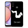 אימון ספורט - אישה כיסוי מגן קשיח בעיצוב אישי עם השם שלך ל Samsung Galaxy A10s יחידה אחת סקרין מובייל