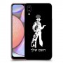 מערב פרוע - קאובוי כיסוי מגן קשיח בעיצוב אישי עם השם שלך ל Samsung Galaxy A10s יחידה אחת סקרין מובייל