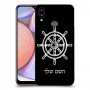הגה - קפטן - ים כיסוי מגן קשיח בעיצוב אישי עם השם שלך ל Samsung Galaxy A10s יחידה אחת סקרין מובייל