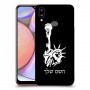 פסל החירות כיסוי מגן קשיח בעיצוב אישי עם השם שלך ל Samsung Galaxy A10s יחידה אחת סקרין מובייל