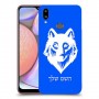 זאב כיסוי מגן קשיח בעיצוב אישי עם השם שלך ל Samsung Galaxy A10s יחידה אחת סקרין מובייל