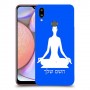 יוגה כיסוי מגן קשיח בעיצוב אישי עם השם שלך ל Samsung Galaxy A10s יחידה אחת סקרין מובייל