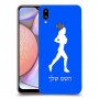 ג'וגלין - אישה כיסוי מגן קשיח בעיצוב אישי עם השם שלך ל Samsung Galaxy A10s יחידה אחת סקרין מובייל