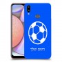 כדורגל - כדור כיסוי מגן קשיח בעיצוב אישי עם השם שלך ל Samsung Galaxy A10s יחידה אחת סקרין מובייל