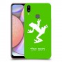 צפרדע טרופית כיסוי מגן קשיח בעיצוב אישי עם השם שלך ל Samsung Galaxy A10s יחידה אחת סקרין מובייל