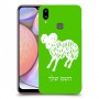 טלה כיסוי מגן קשיח בעיצוב אישי עם השם שלך ל Samsung Galaxy A10s יחידה אחת סקרין מובייל