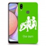 תאומים כיסוי מגן קשיח בעיצוב אישי עם השם שלך ל Samsung Galaxy A10s יחידה אחת סקרין מובייל