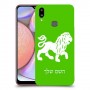 אריה כיסוי מגן קשיח בעיצוב אישי עם השם שלך ל Samsung Galaxy A10s יחידה אחת סקרין מובייל