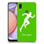 רץ כיסוי מגן קשיח בעיצוב אישי עם השם שלך ל Samsung Galaxy A10s יחידה אחת סקרין מובייל