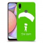 צניחה חופשית כיסוי מגן קשיח בעיצוב אישי עם השם שלך ל Samsung Galaxy A10s יחידה אחת סקרין מובייל