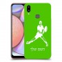 שחקן טניס כיסוי מגן קשיח בעיצוב אישי עם השם שלך ל Samsung Galaxy A10s יחידה אחת סקרין מובייל