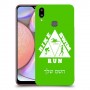 טריאתלון כיסוי מגן קשיח בעיצוב אישי עם השם שלך ל Samsung Galaxy A10s יחידה אחת סקרין מובייל