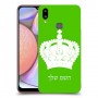 כתר מלכותי כיסוי מגן קשיח בעיצוב אישי עם השם שלך ל Samsung Galaxy A10s יחידה אחת סקרין מובייל