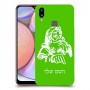 סנטה קלאוס כיסוי מגן קשיח בעיצוב אישי עם השם שלך ל Samsung Galaxy A10s יחידה אחת סקרין מובייל