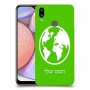 עולם כיסוי מגן קשיח בעיצוב אישי עם השם שלך ל Samsung Galaxy A10s יחידה אחת סקרין מובייל
