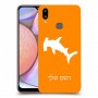 כריש פטיש כיסוי מגן קשיח בעיצוב אישי עם השם שלך ל Samsung Galaxy A10s יחידה אחת סקרין מובייל