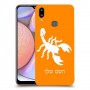 עקרב כיסוי מגן קשיח בעיצוב אישי עם השם שלך ל Samsung Galaxy A10s יחידה אחת סקרין מובייל