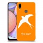 ציפור לבלוע כיסוי מגן קשיח בעיצוב אישי עם השם שלך ל Samsung Galaxy A10s יחידה אחת סקרין מובייל