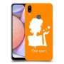 אישה אהבה כיסוי מגן קשיח בעיצוב אישי עם השם שלך ל Samsung Galaxy A10s יחידה אחת סקרין מובייל