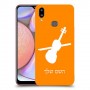 כינור כיסוי מגן קשיח בעיצוב אישי עם השם שלך ל Samsung Galaxy A10s יחידה אחת סקרין מובייל