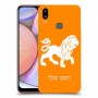 אריה כיסוי מגן קשיח בעיצוב אישי עם השם שלך ל Samsung Galaxy A10s יחידה אחת סקרין מובייל