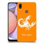 עקרב כיסוי מגן קשיח בעיצוב אישי עם השם שלך ל Samsung Galaxy A10s יחידה אחת סקרין מובייל
