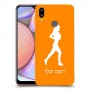 ג'וגלין - אישה כיסוי מגן קשיח בעיצוב אישי עם השם שלך ל Samsung Galaxy A10s יחידה אחת סקרין מובייל