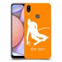סקִי כיסוי מגן קשיח בעיצוב אישי עם השם שלך ל Samsung Galaxy A10s יחידה אחת סקרין מובייל