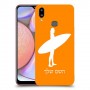 גלישה כיסוי מגן קשיח בעיצוב אישי עם השם שלך ל Samsung Galaxy A10s יחידה אחת סקרין מובייל