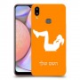 אימון ספורט - אישה כיסוי מגן קשיח בעיצוב אישי עם השם שלך ל Samsung Galaxy A10s יחידה אחת סקרין מובייל