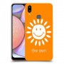 שמש כיסוי מגן קשיח בעיצוב אישי עם השם שלך ל Samsung Galaxy A10s יחידה אחת סקרין מובייל