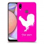 תרנגול כיסוי מגן קשיח בעיצוב אישי עם השם שלך ל Samsung Galaxy A10s יחידה אחת סקרין מובייל