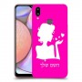 אישה אהבה כיסוי מגן קשיח בעיצוב אישי עם השם שלך ל Samsung Galaxy A10s יחידה אחת סקרין מובייל