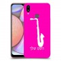 סקספון כיסוי מגן קשיח בעיצוב אישי עם השם שלך ל Samsung Galaxy A10s יחידה אחת סקרין מובייל