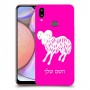 טלה כיסוי מגן קשיח בעיצוב אישי עם השם שלך ל Samsung Galaxy A10s יחידה אחת סקרין מובייל