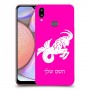גדי כיסוי מגן קשיח בעיצוב אישי עם השם שלך ל Samsung Galaxy A10s יחידה אחת סקרין מובייל