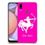 קשת כיסוי מגן קשיח בעיצוב אישי עם השם שלך ל Samsung Galaxy A10s יחידה אחת סקרין מובייל