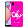 עקרב כיסוי מגן קשיח בעיצוב אישי עם השם שלך ל Samsung Galaxy A10s יחידה אחת סקרין מובייל