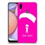 צניחה חופשית כיסוי מגן קשיח בעיצוב אישי עם השם שלך ל Samsung Galaxy A10s יחידה אחת סקרין מובייל