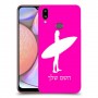 גלישה כיסוי מגן קשיח בעיצוב אישי עם השם שלך ל Samsung Galaxy A10s יחידה אחת סקרין מובייל