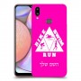 טריאתלון כיסוי מגן קשיח בעיצוב אישי עם השם שלך ל Samsung Galaxy A10s יחידה אחת סקרין מובייל