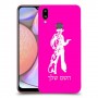 מערב פרוע - קאובוי כיסוי מגן קשיח בעיצוב אישי עם השם שלך ל Samsung Galaxy A10s יחידה אחת סקרין מובייל