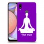 יוגה כיסוי מגן קשיח בעיצוב אישי עם השם שלך ל Samsung Galaxy A10s יחידה אחת סקרין מובייל