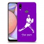 שחקן טניס כיסוי מגן קשיח בעיצוב אישי עם השם שלך ל Samsung Galaxy A10s יחידה אחת סקרין מובייל