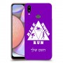 טריאתלון כיסוי מגן קשיח בעיצוב אישי עם השם שלך ל Samsung Galaxy A10s יחידה אחת סקרין מובייל