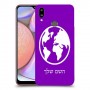 עולם כיסוי מגן קשיח בעיצוב אישי עם השם שלך ל Samsung Galaxy A10s יחידה אחת סקרין מובייל