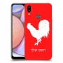 תרנגול כיסוי מגן קשיח בעיצוב אישי עם השם שלך ל Samsung Galaxy A10s יחידה אחת סקרין מובייל