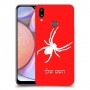 עכביש כיסוי מגן קשיח בעיצוב אישי עם השם שלך ל Samsung Galaxy A10s יחידה אחת סקרין מובייל