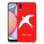 ציפור לבלוע כיסוי מגן קשיח בעיצוב אישי עם השם שלך ל Samsung Galaxy A10s יחידה אחת סקרין מובייל