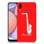 סקספון כיסוי מגן קשיח בעיצוב אישי עם השם שלך ל Samsung Galaxy A10s יחידה אחת סקרין מובייל